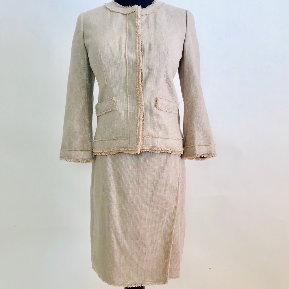Ann Taylor unique skirt suit